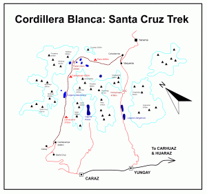 huaraz-cordillera-blanca-santa-cruz-trek-map